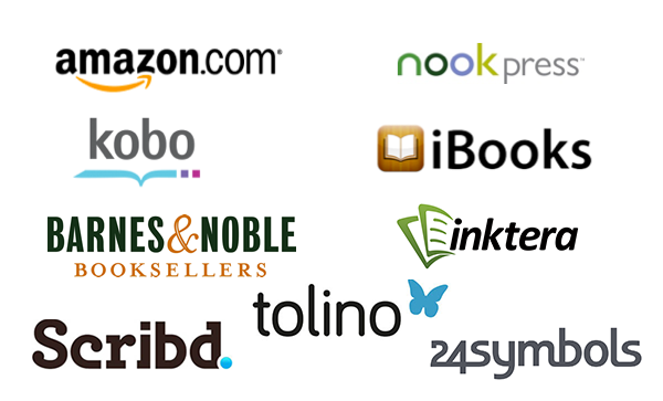 Online retailers of my books